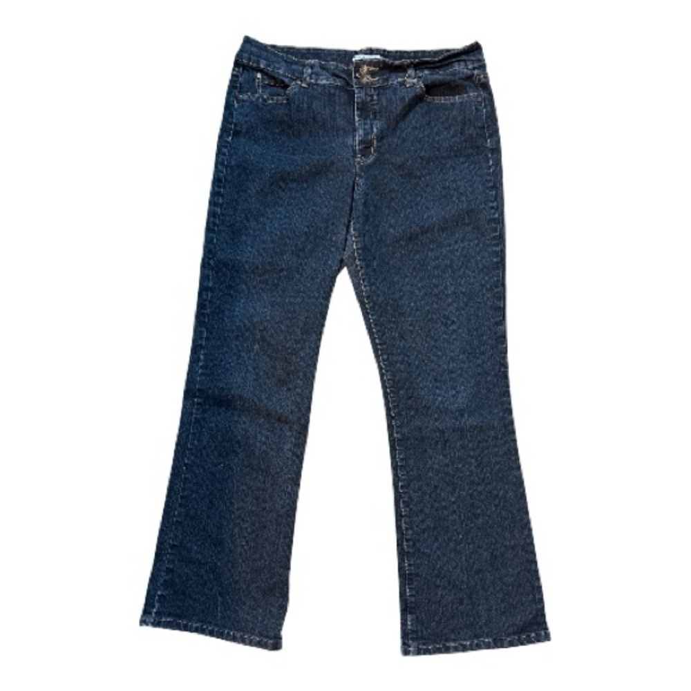 Bandolino Blu Arianna Bootcut Jeans Sz: 16